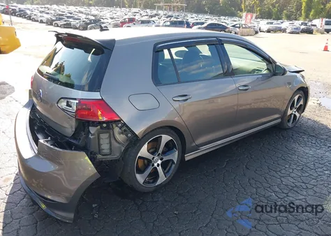 2017 Volkswagen Golf R 4-Door W/Dcc Navigation из США, поврежденный, VIN WVWWF7AU3HW083600